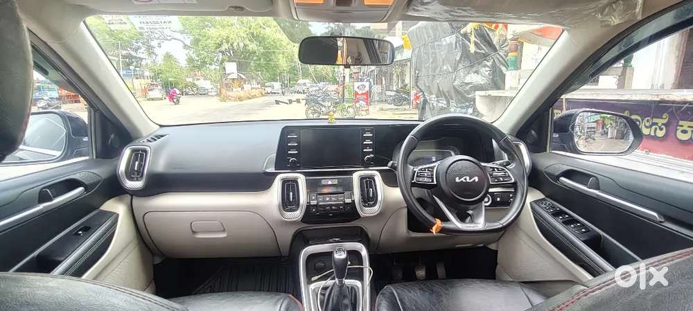 Black Kia Sonet 1.5 Htx 2021 Diesel Manual