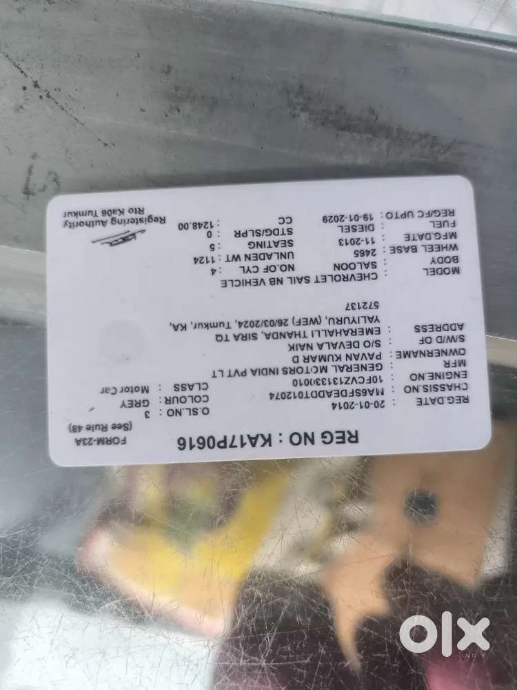 Chevrolet Sail 1.2 Ls 2014 Model