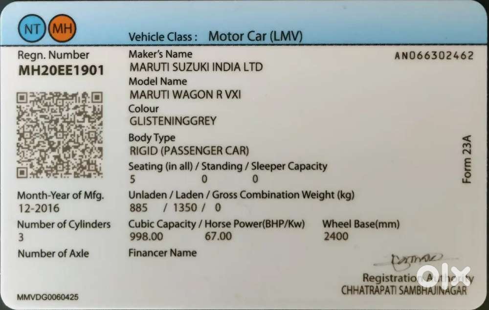 Maruti Suzuki Wagon R 2017 Cng & Hybrids Good Condition
