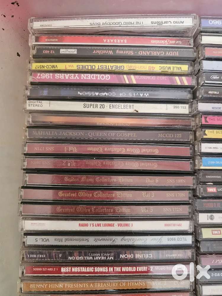 Tamil & English Audio CD with box - lot ( massive collection
