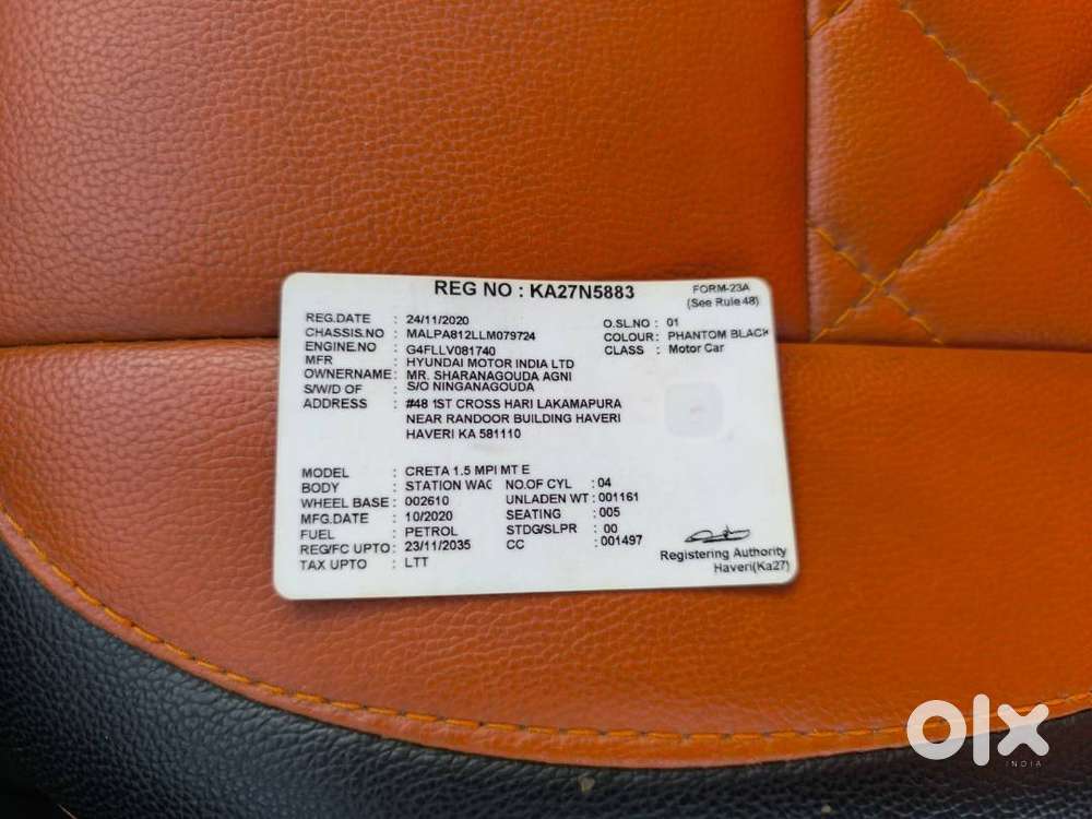 Creta 2020 1.5 Patrol Phantom Black, First Owner