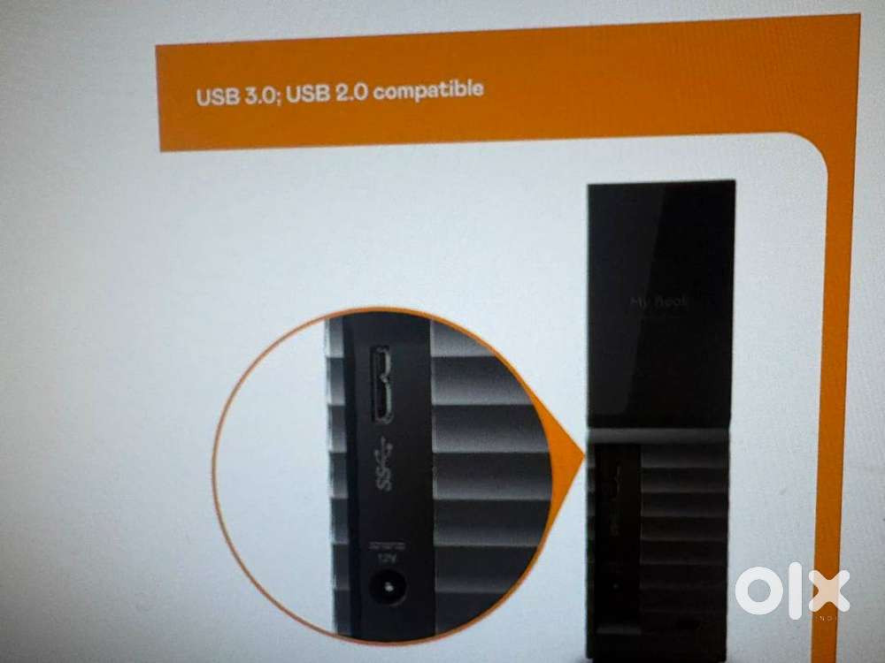 WD 8 TB External Hard Disk Drive (HDD)