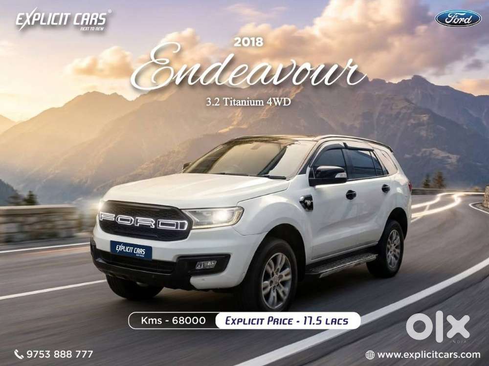 Ford Endeavour 3.2 Titanium At 4x4, 2018, Diesel