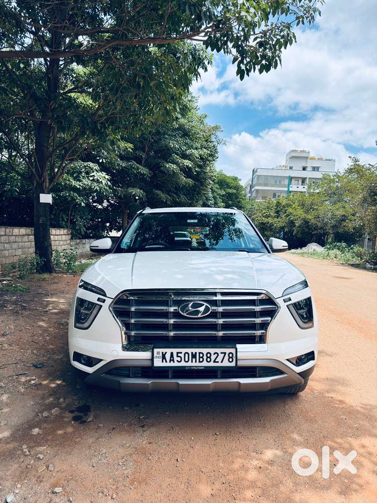 2023 Hyundai Creta Sx Executive 1.5 Petrol Mt  Polar White