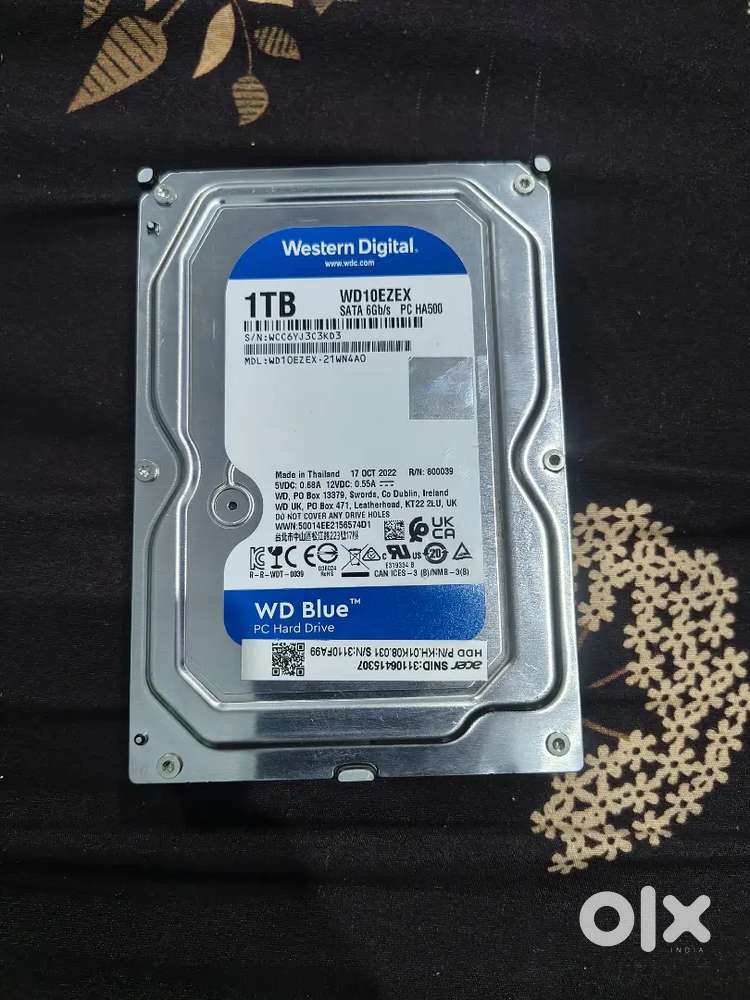 1TB hdd available wd blue