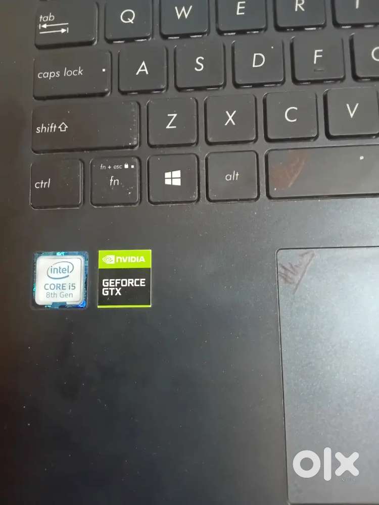 Asus gamming laptop 1650 ghraphic card 4gb
