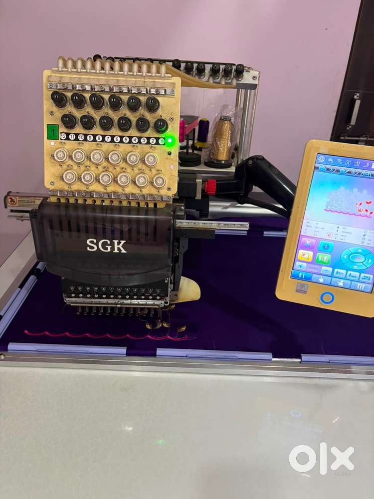 Computer embroidery machine