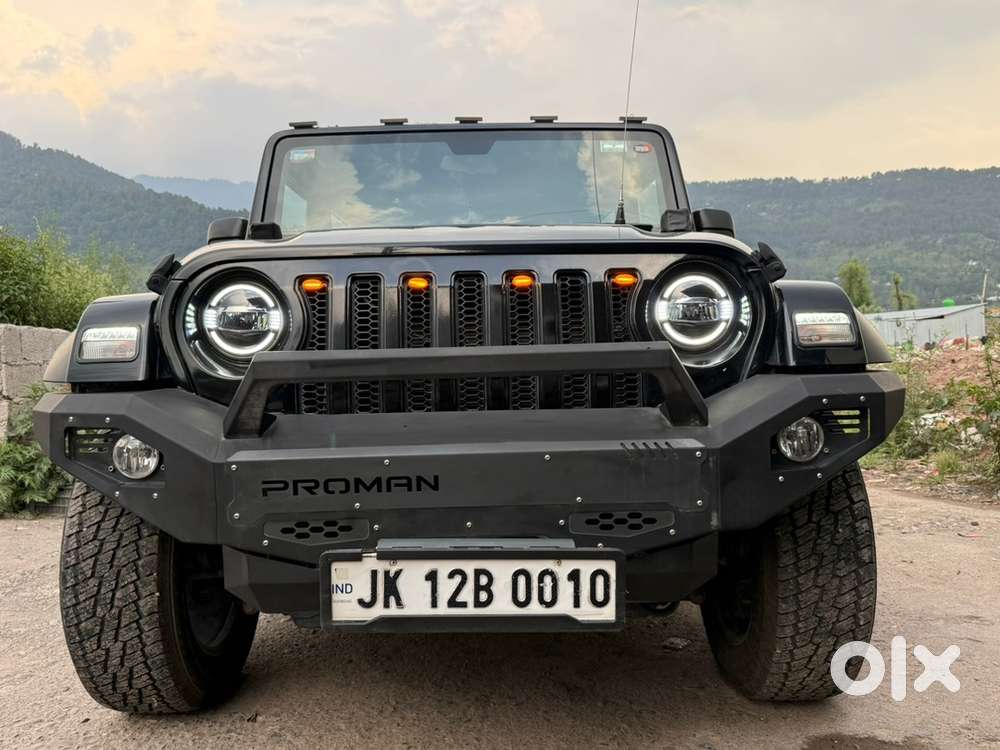 2020 Mahindra Thar Lx 4x4 Black With Brand New Alloy N Tyres