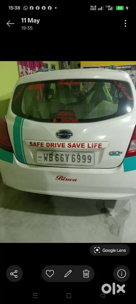 Datsun Go Plus 2016 With 62000 Km Driven
