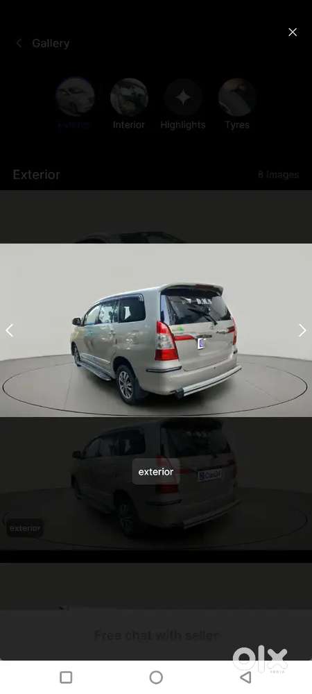 Toyota Innova 2015 Vx Diesel 7 Seater