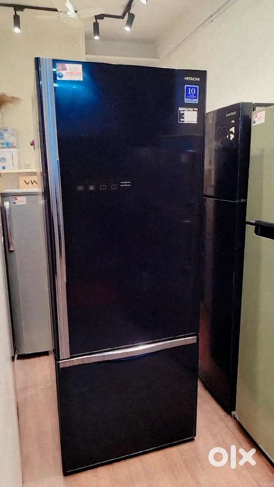 Hitachi 466 L 3 Star Frost Free Double Door Refrigerator Free