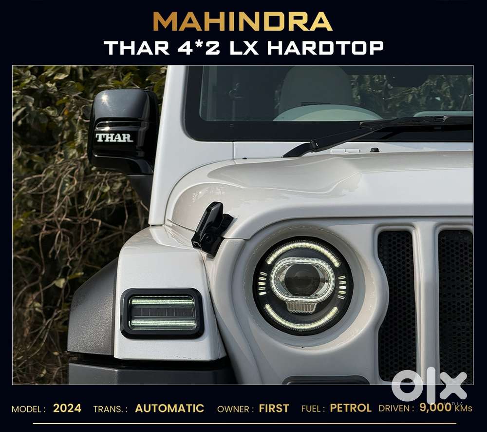 Mahindra Thar Lx Hard Top Petrol At Rwd, 2024, Petrol