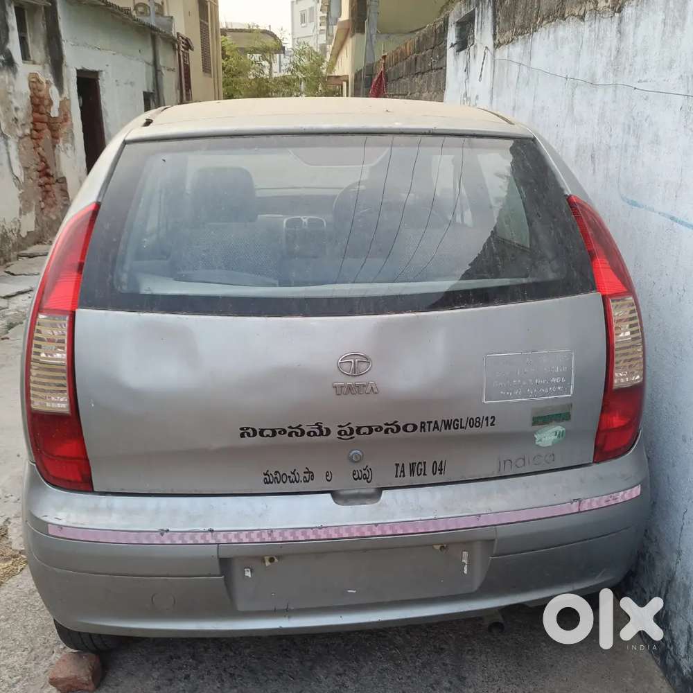 Tata Indica V2 Taxi Plate