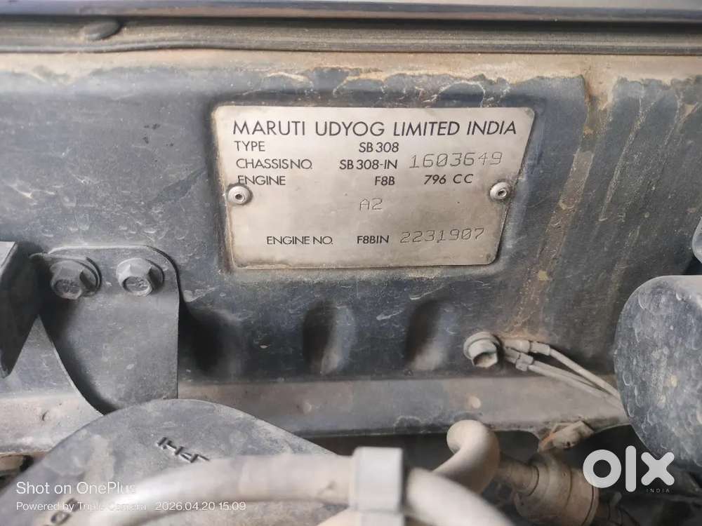 Maruti Suzuki 800 2002