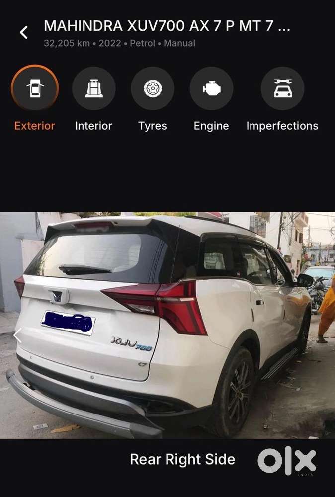 Mahindra Xuv 700 Mt Ax7 Petrol Like Brand New
