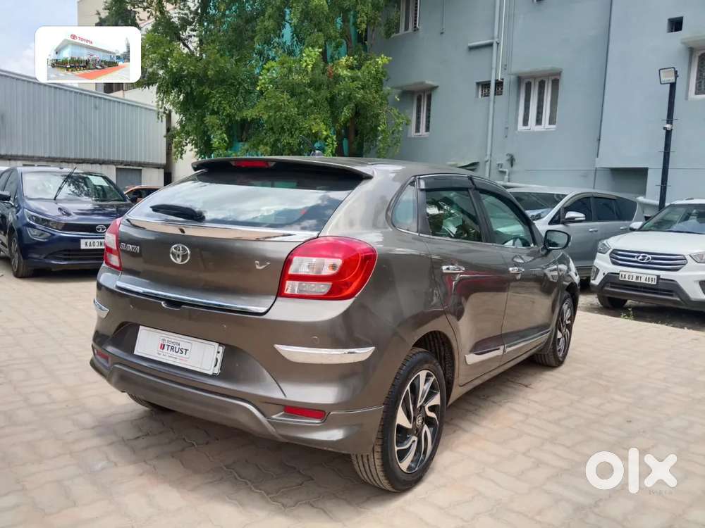 Toyota Glanza V Cvt, 2021, Petrol
