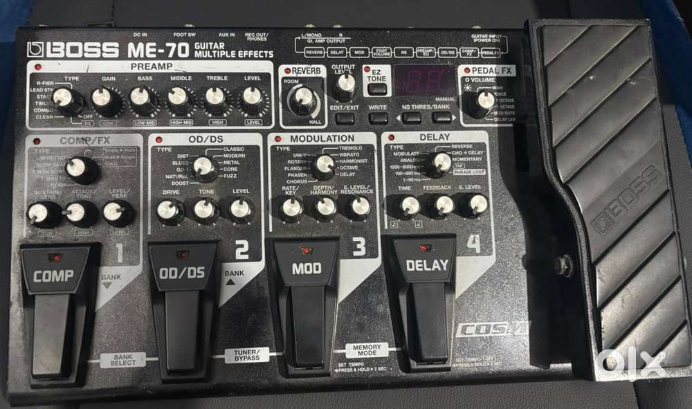Boss ME 70 multi effect guitar processor - Musical Instruments in