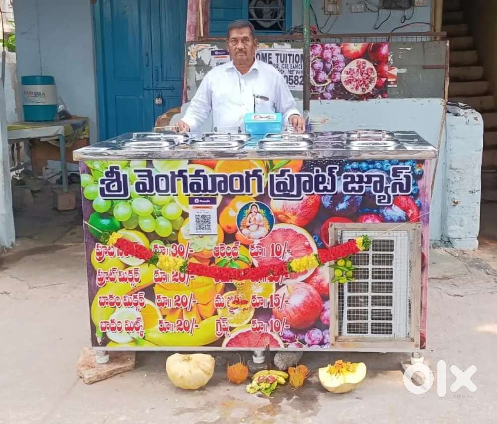Juice freezer, lemon juice, Badam milk, fruit mixing - Fridges in