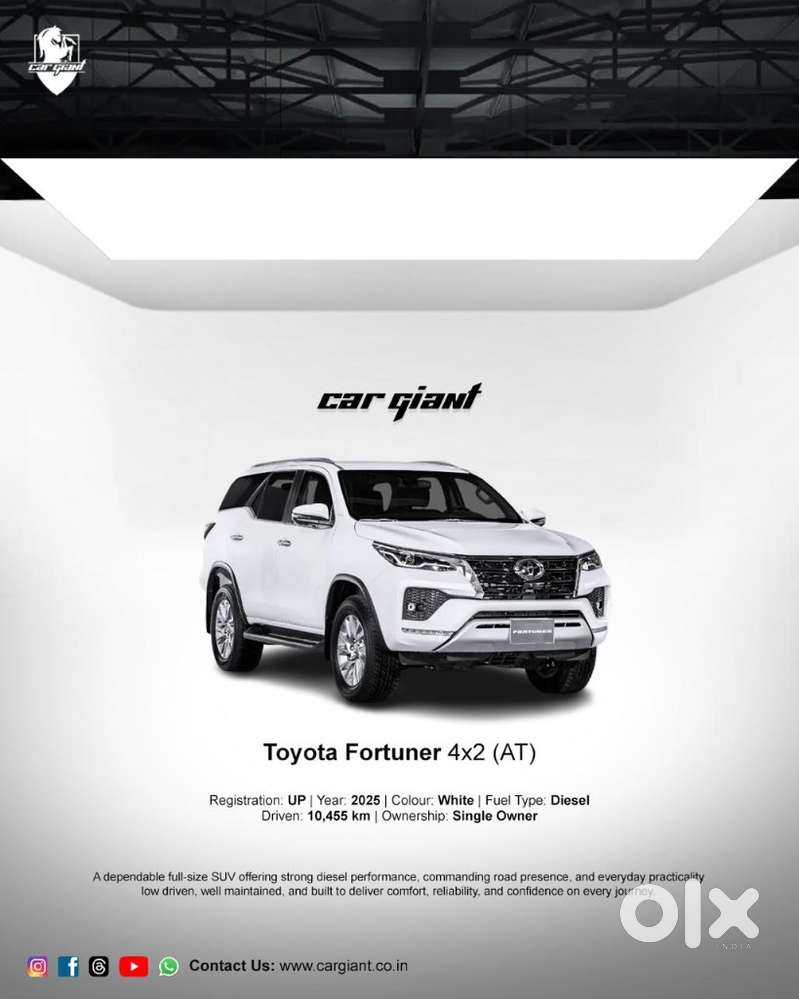 Toyota Fortuner 4x2 At 2.8 Diesel, 2025, Diesel