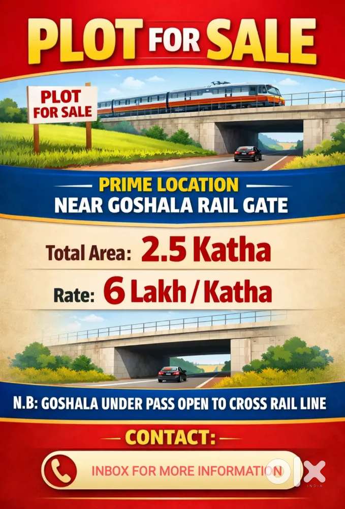 Plot sell at Goshala - Karpurbagan