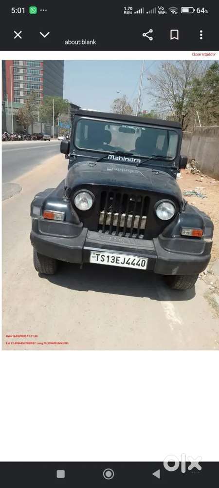 Mahindra Thar 2017 Diesel Mt