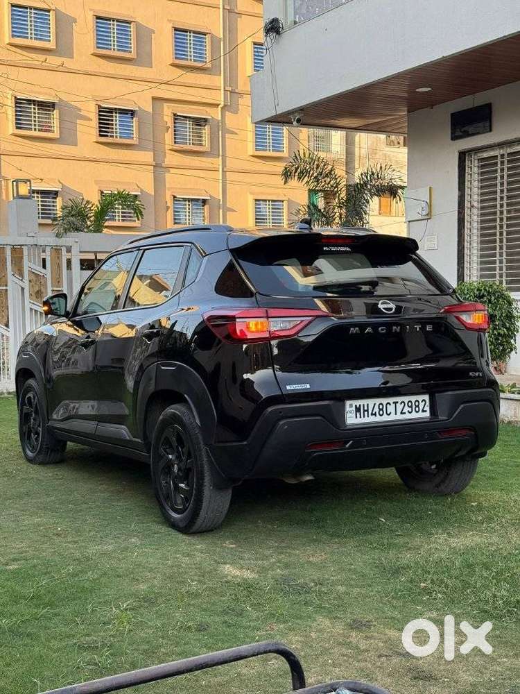 Nissan Magnite Kuro Edition 1.0 Turbo Petrol Cvt, 2023, Petrol