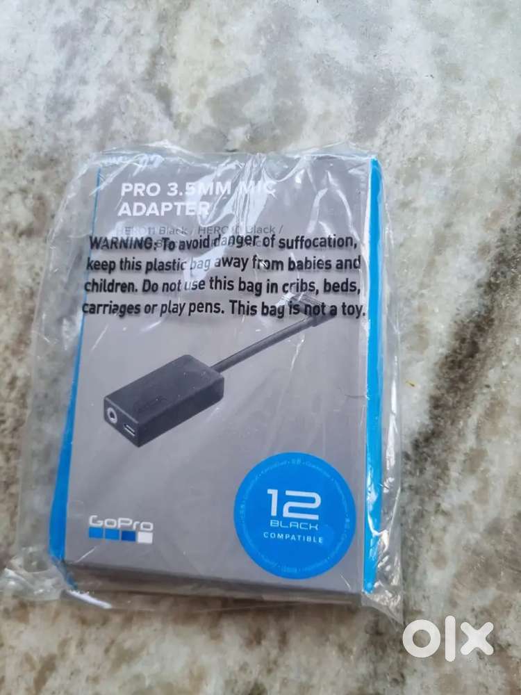 GoPro Mic Adapter HERO13 BLACK)  replacement unit