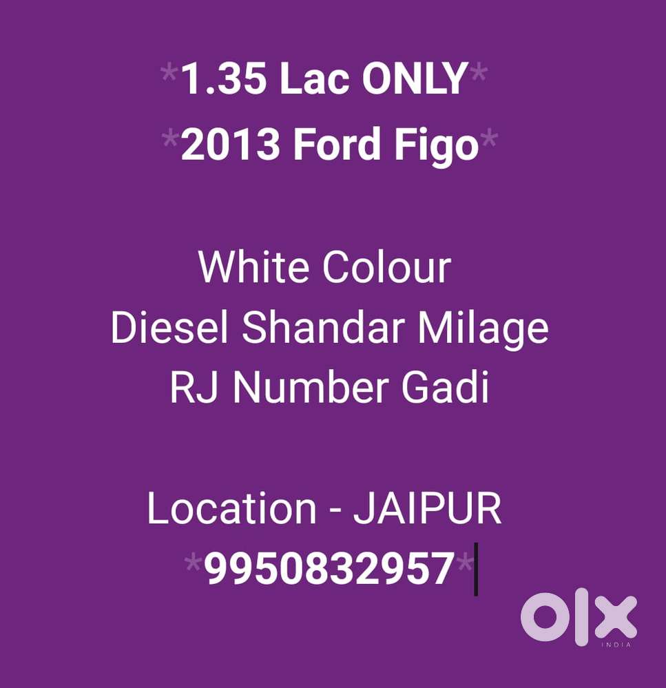 Ford Figo Diesel, 2013, Diesel