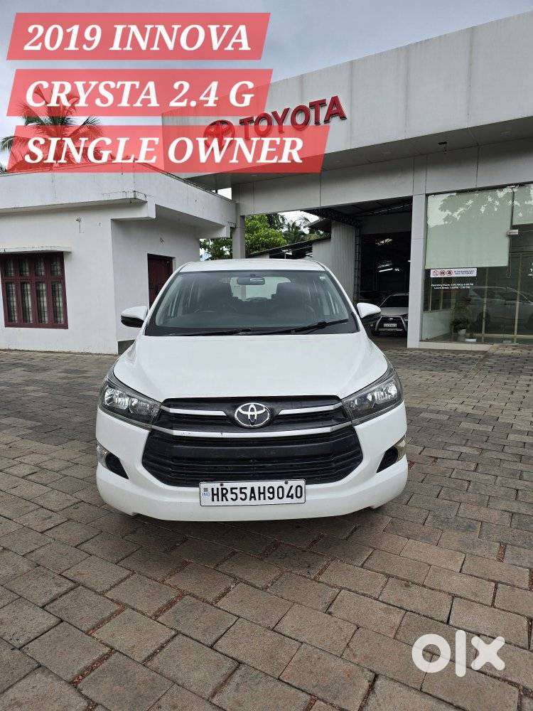 Toyota Innova Crysta 2.4 G Mt 7 Str, 2019, Diesel