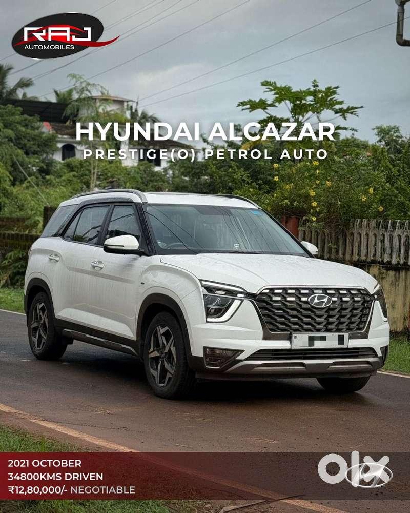 Hyundai Alcazar 2.0 Prestige (o) Petrol At 6 Str, 2021, Petrol