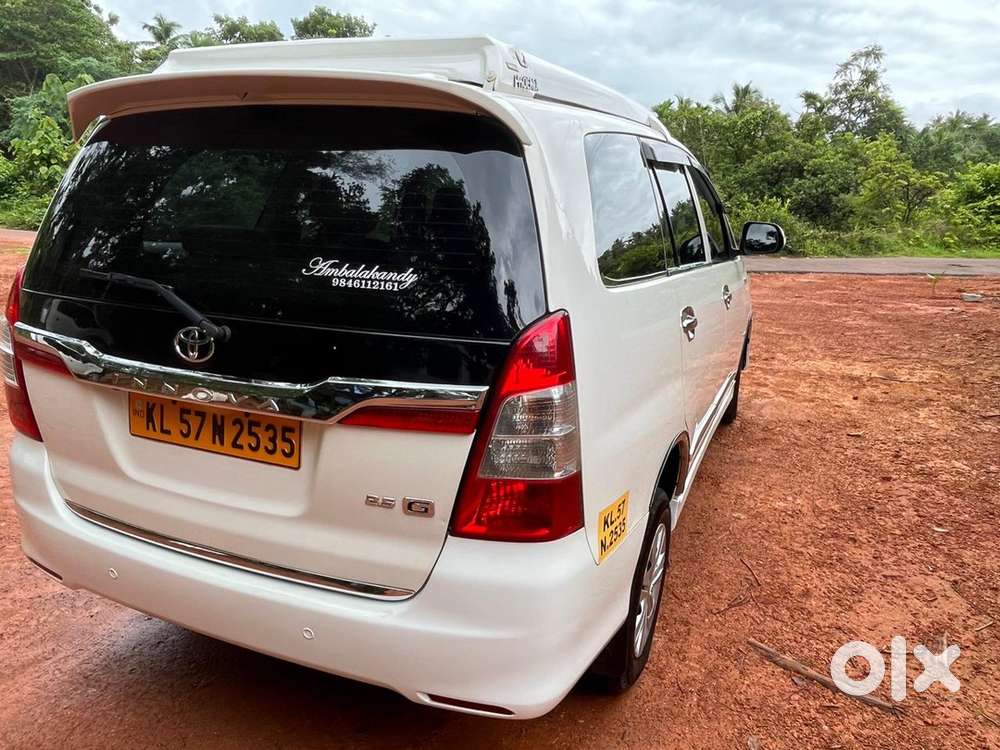 Toyota Innova Diesel 2016taxi Kerala