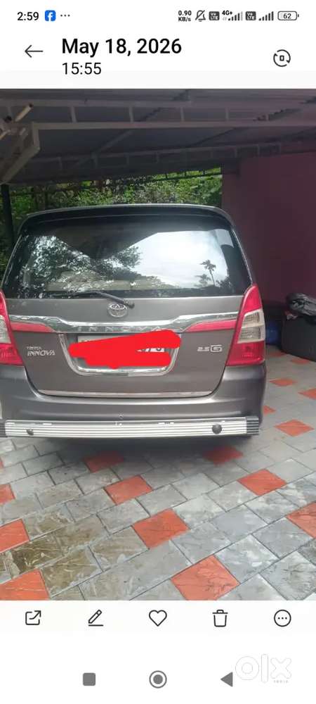 Toyota Innova 2013 Diesel 240000 Km Driven