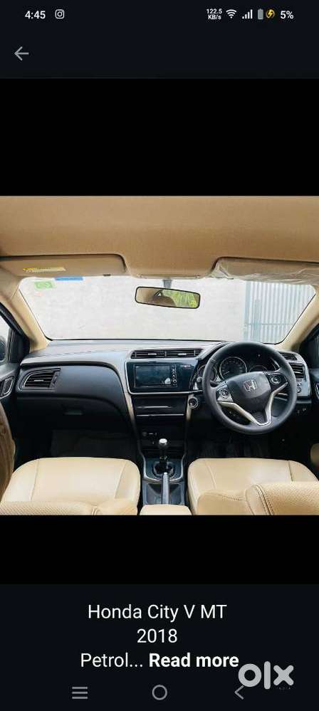 Honda City, 2018, Petrol