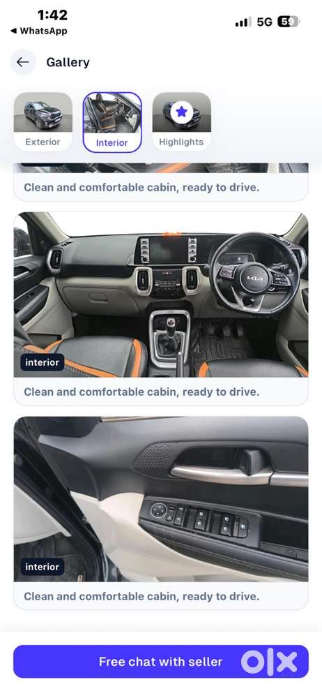 Kia Sonet 2023 Diesel Good Condition