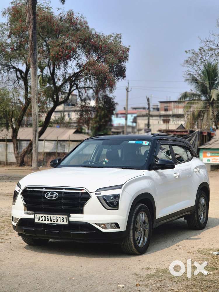 Hyundai Creta 1.4 Sx (o) Turbo Petrol Dct Dual Tone, 2021, Petrol