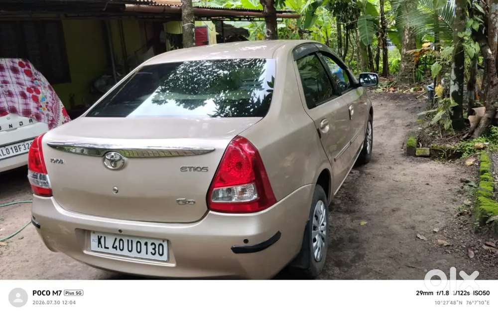 Toyota Etios Diesel 2012 Model 2013registration