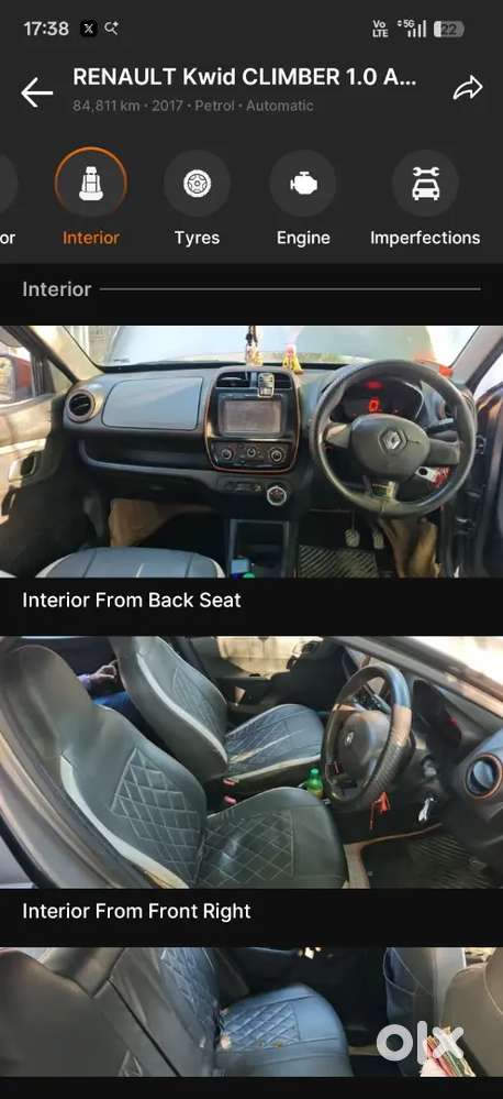 Renault Kwid 1.0 Climber Automatic 2017