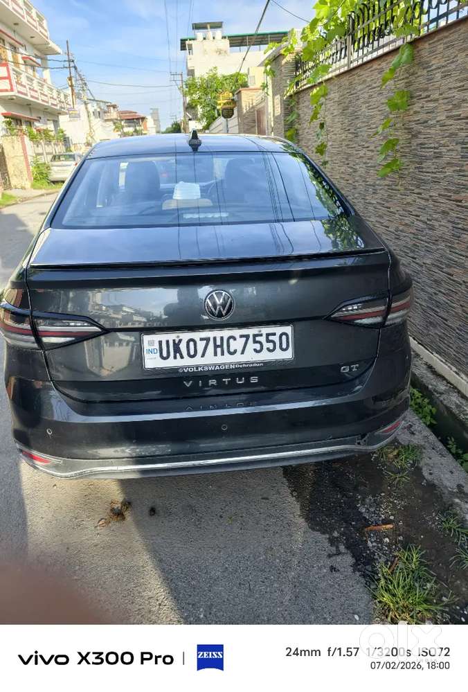 Volkswagen Virtus 2025 Petrol 3700 Km Driven
