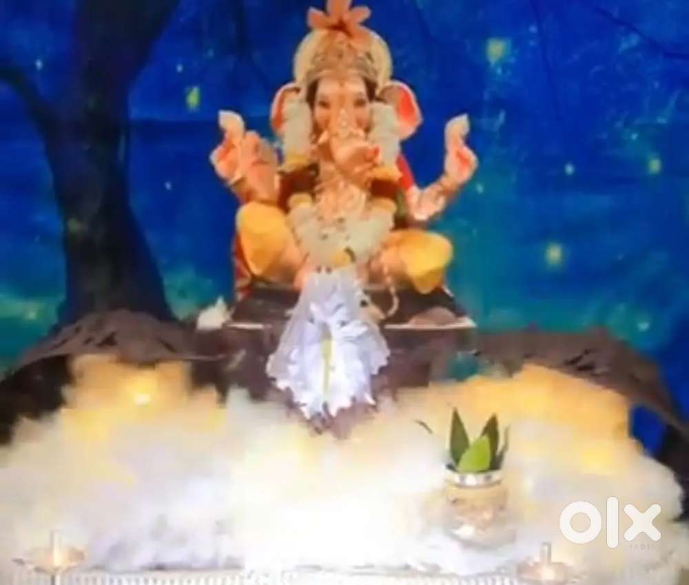 Ganpati decoration