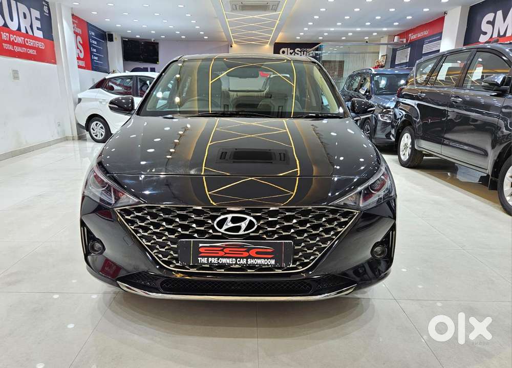 Hyundai Verna 1.5 Sx (o) Diesel At, 2021, Diesel