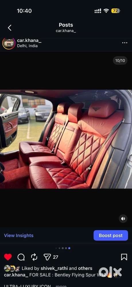 Bentley Flying Spur 2015 Petrol Well Maintained