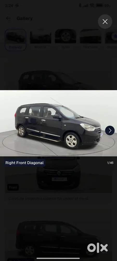 Renault Lodgy 2015 Diesel Well Maintained