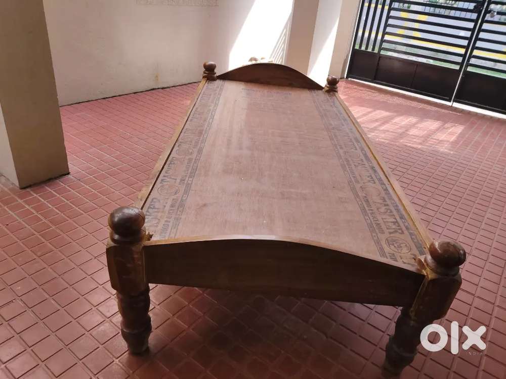Babul tree/gum arabic tree -two wooden cots (set of 2)