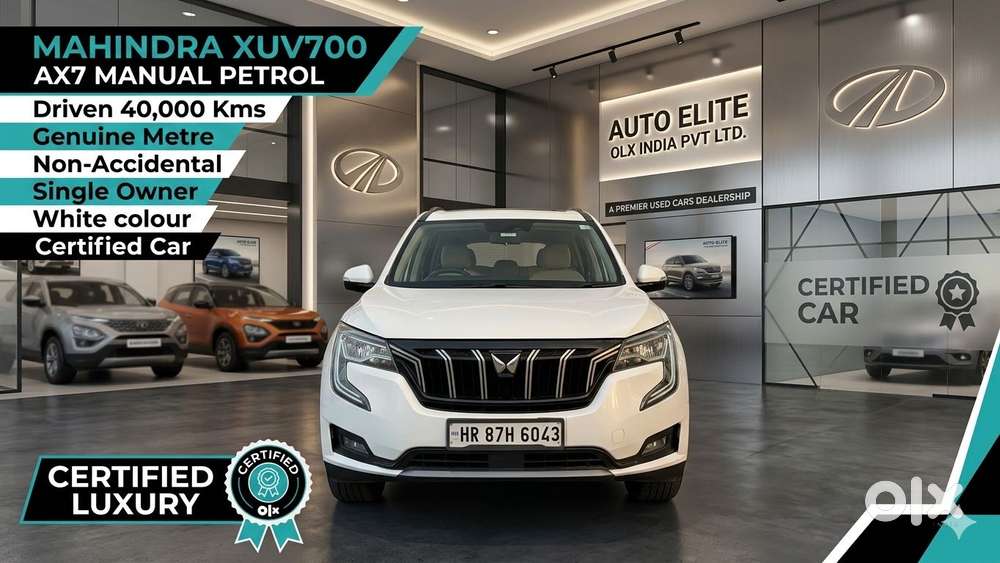 Mahindra Xuv700 2.0 Ax 7 Petrol Mt Str, 2022, Petrol