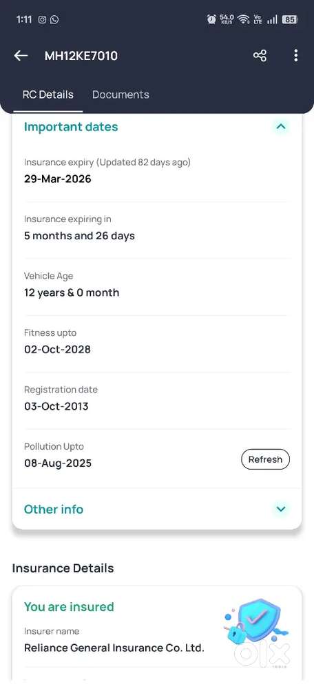 Honda City 2013 Cng & Hybrids 92000 Km Driven