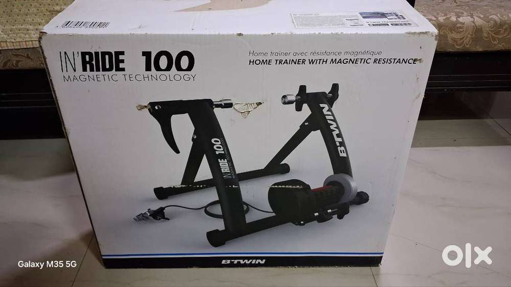 Cycle Home Trainer Magnetic In'Ride 100 by Decathlon (6 months