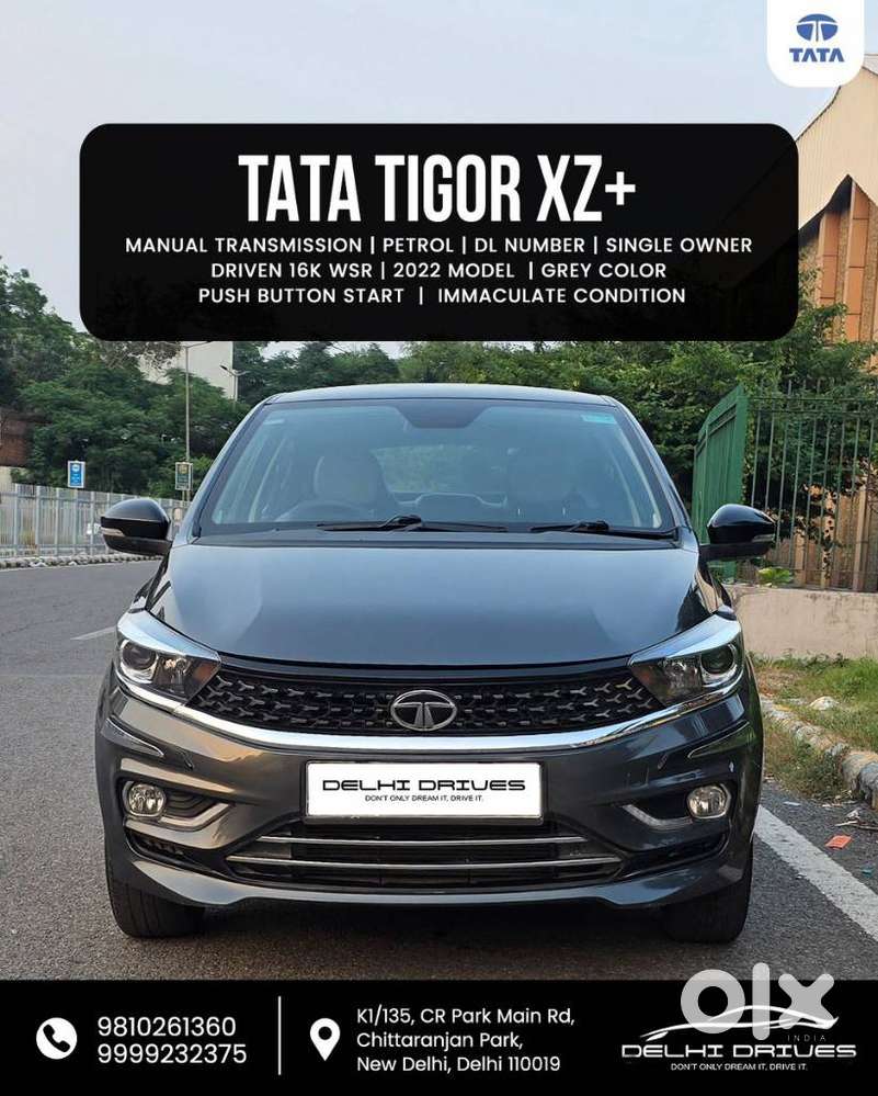 Tata Tigor 1.2 Revotron Xz Plus, 2022, Petrol