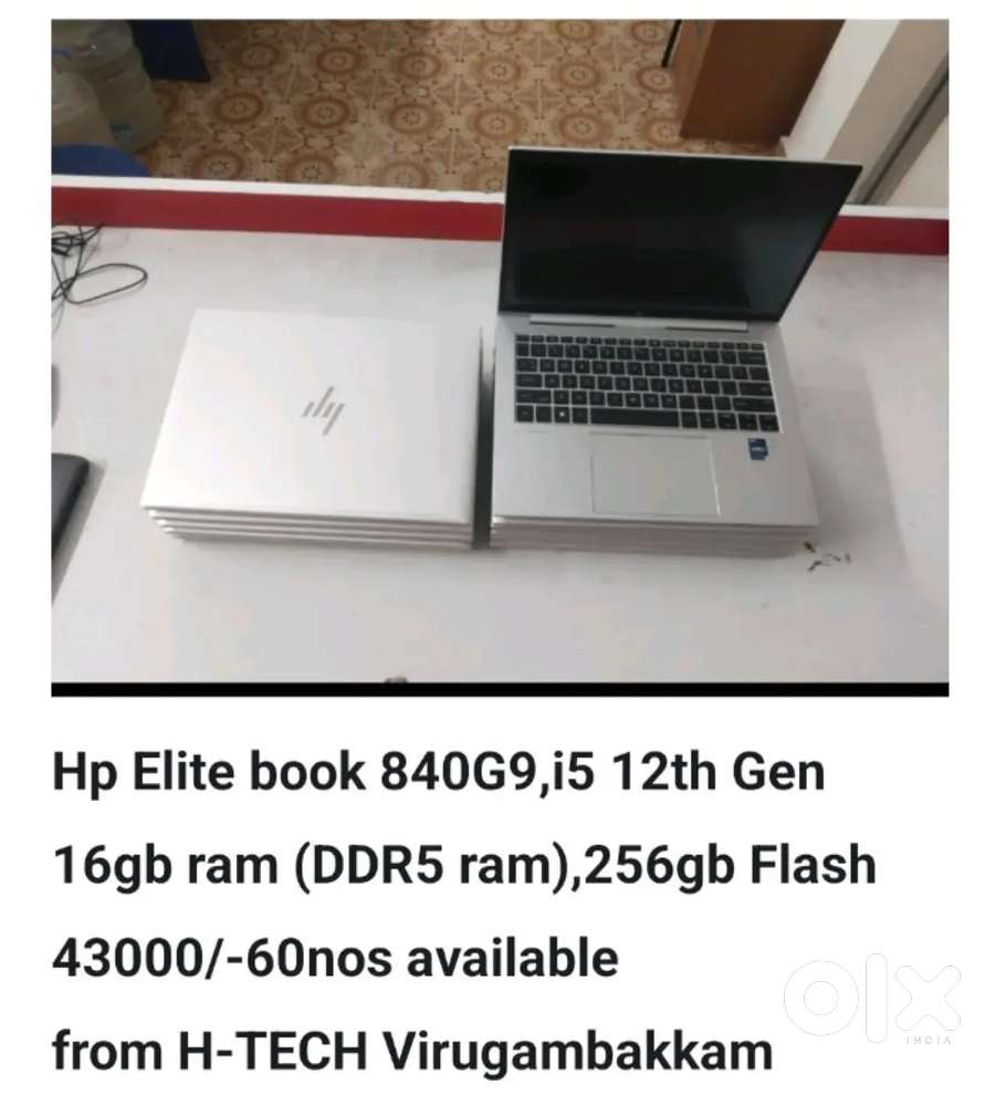 Dell HP Lenovo Corporate laptops 15k to 45k Budjet H-TECH Virugambakam