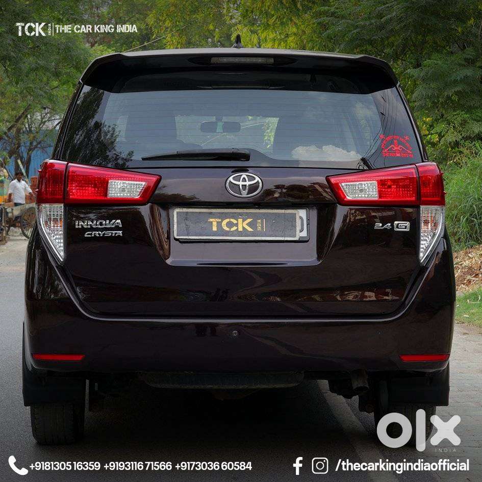 Toyota Innova Crysta 2.4 G Mt, 2018, Diesel