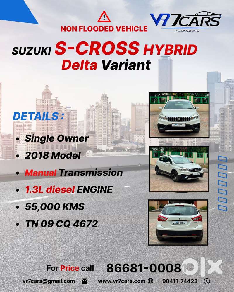 Maruti Suzuki S-cross 1.3 Delta, 2018, Diesel